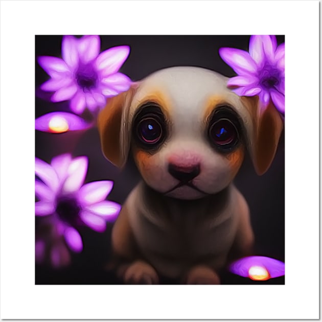 cute puppy Wall Art by ElArrogante